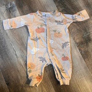 H&M Kids One Piece with Pumpkin and Ghost Print